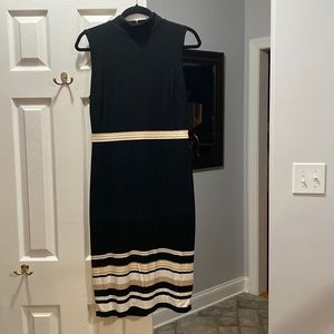 Chic office meeting or dinner out dress.